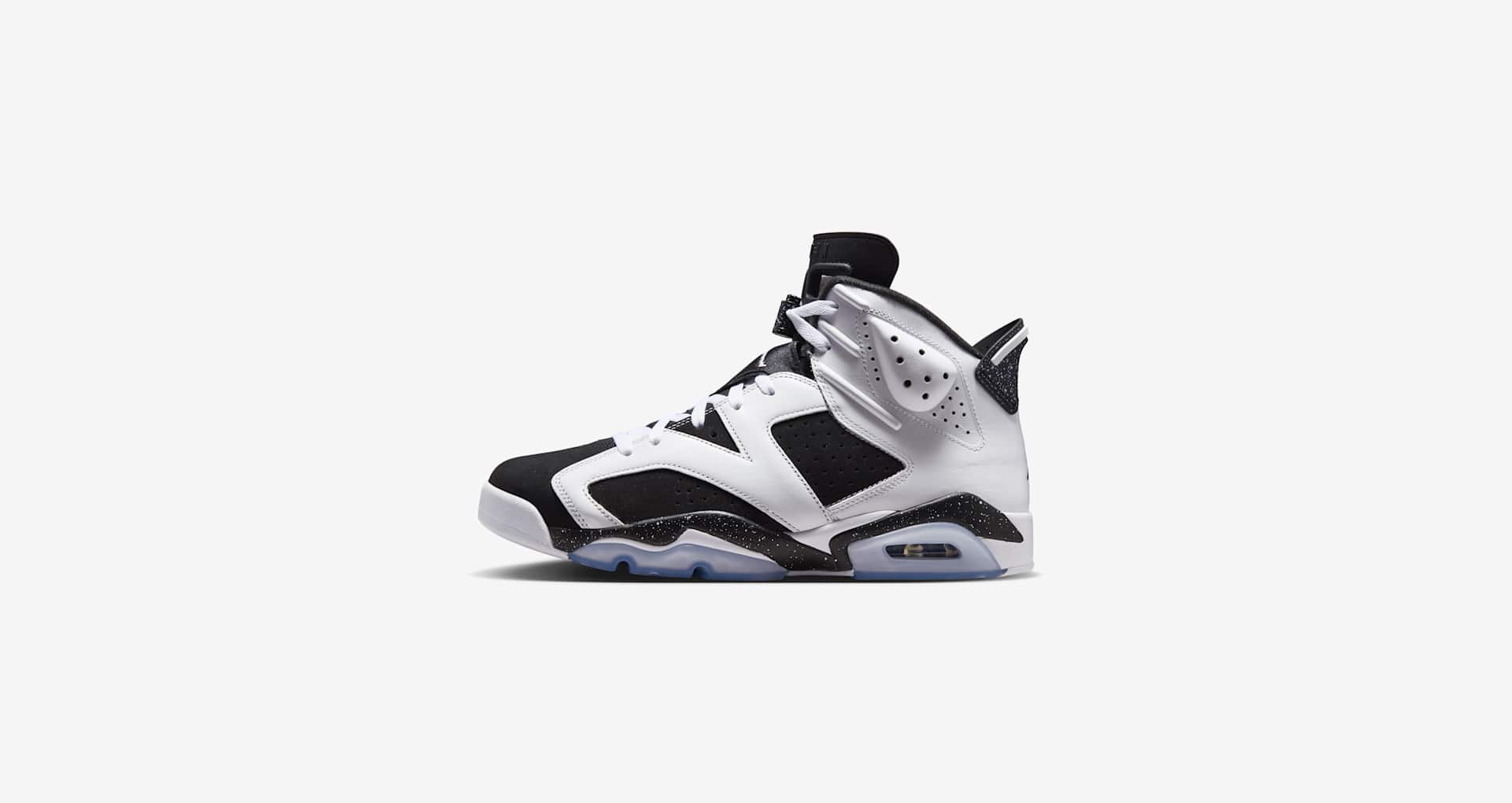Lanseringsdato for Air Jordan 6 «Black and White» (CT8529-108
